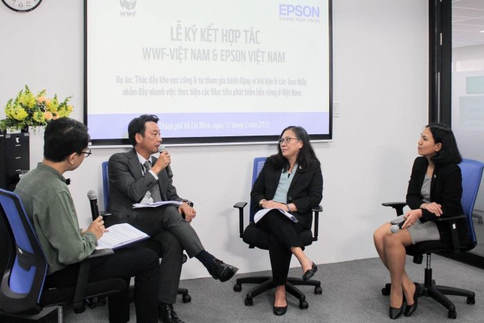 Epson Việt Nam và WWF-Việt Nam hợp tác hành động ứng phó với biến đổi khí hậu và thúc đẩy phát triển năng lượng bền vững