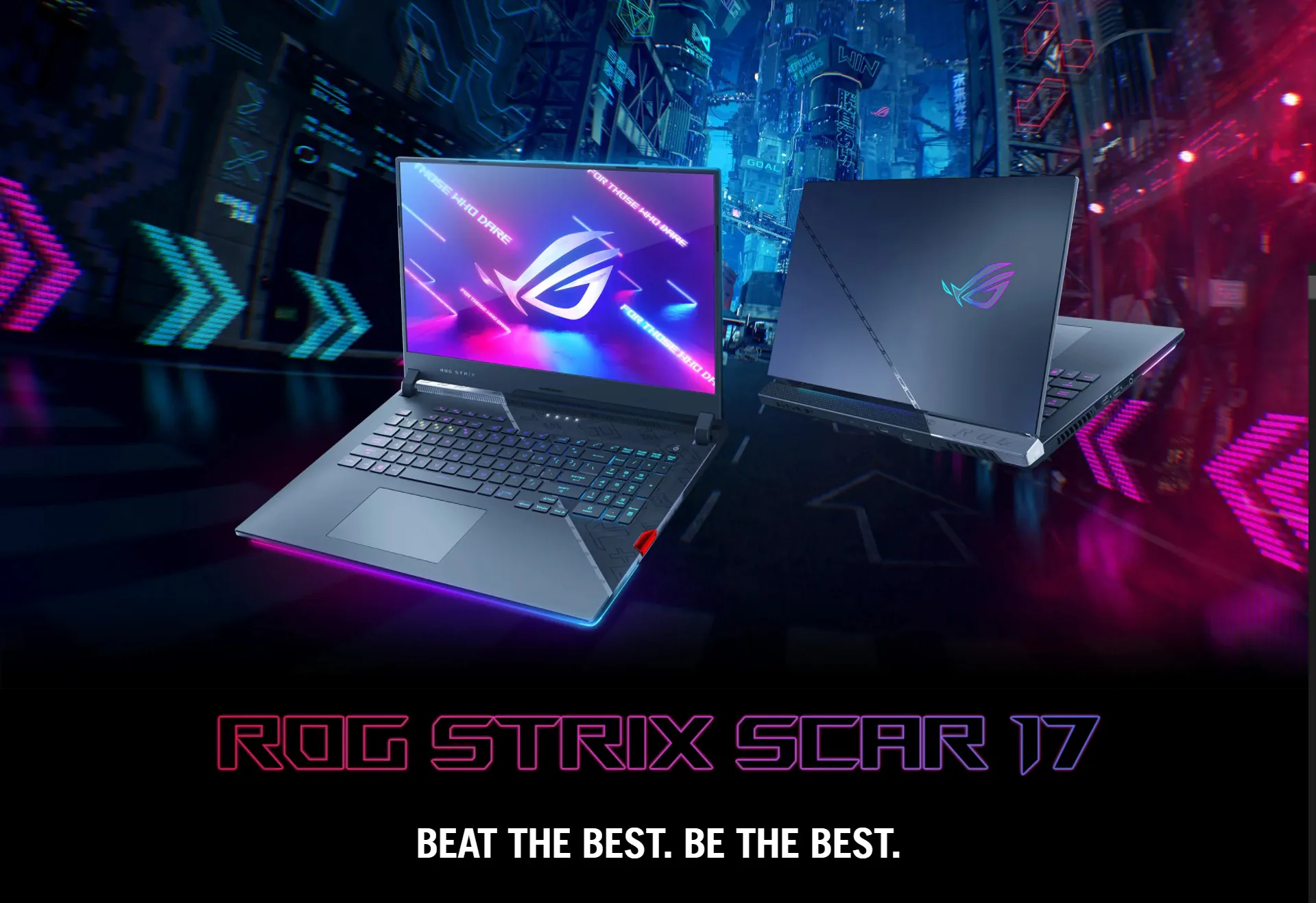 ASUS chính thức mang ROG Strix SCAR 17 – Laptop Gaming trang bị RTX 3080Ti đầu tiên về Việt Nam