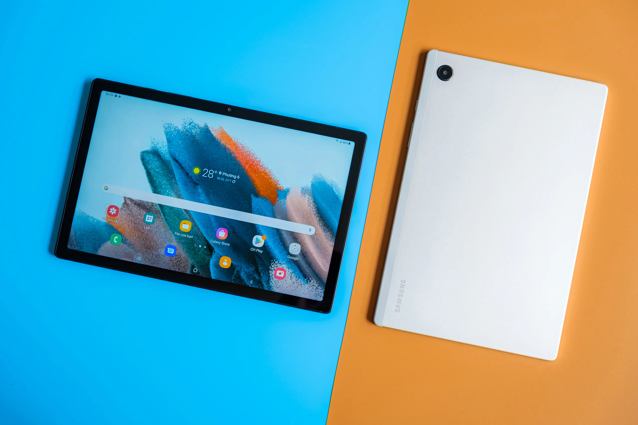 Trên tay máy tính bảng Samsung Galaxy Tab A8: Ngôi sao sáng ở phân khúc phổ thông với mức giá cực tốt