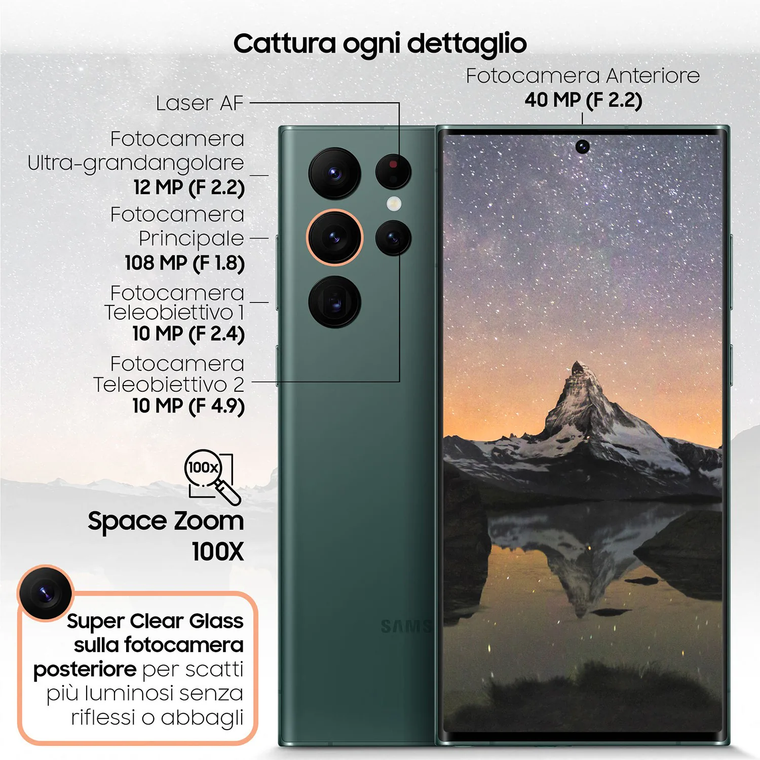 Loạt ảnh rò rỉ mới của Galaxy S22 mới trước ngày ra mắt