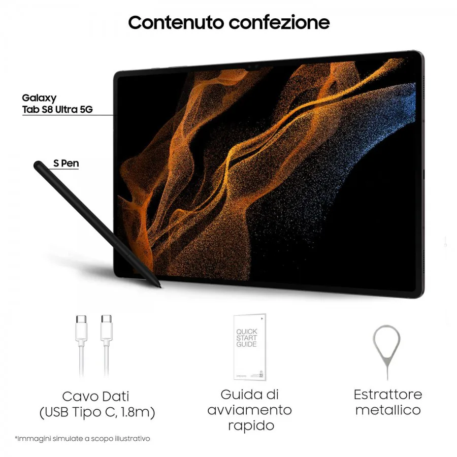 Lộ diện loạt ảnh quảng bá của Galaxy Tab S8 và xác nhận một số thông tin cấu hình máy