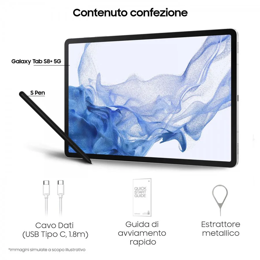 Lộ diện loạt ảnh quảng bá của Galaxy Tab S8 và xác nhận một số thông tin cấu hình máy