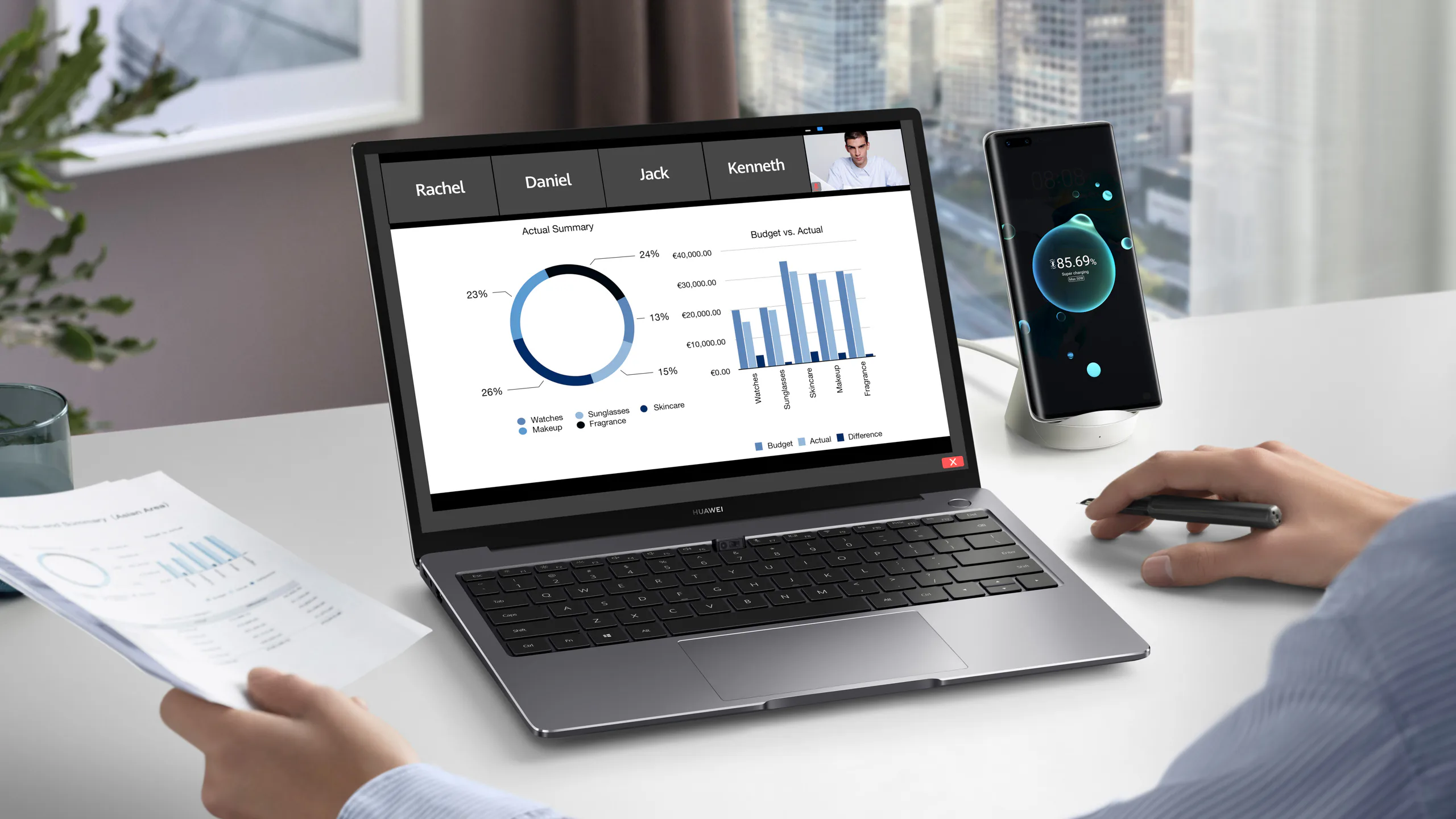 HUAWEI chính thức ra mắt laptop cao cấp đa năng MateBook 14 với thân máy kim loại