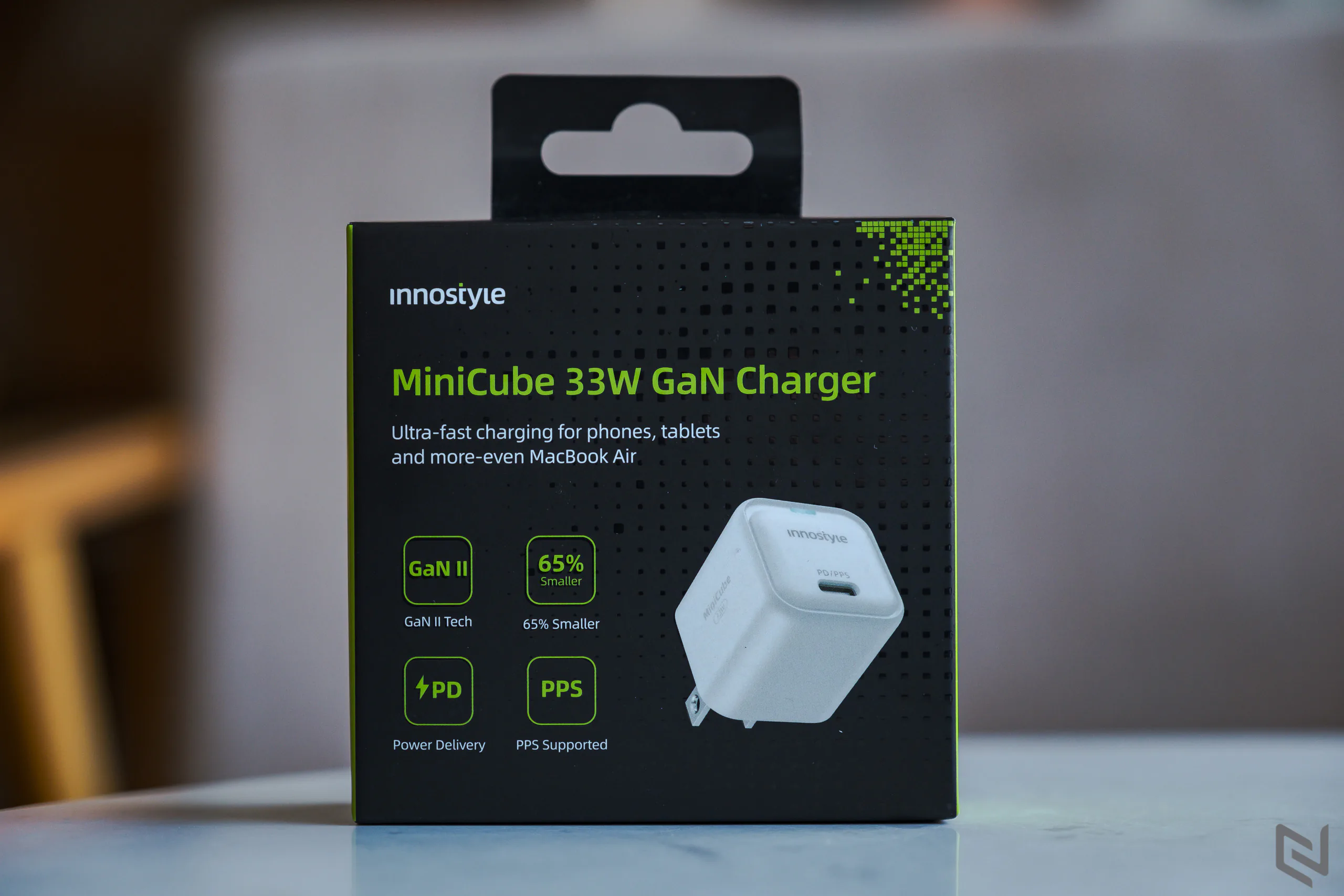 Trên tay củ sạc nhanh Innostyle MiniCube GaN II 33W siêu nhỏ gọn, nhiều công nghệ sạc