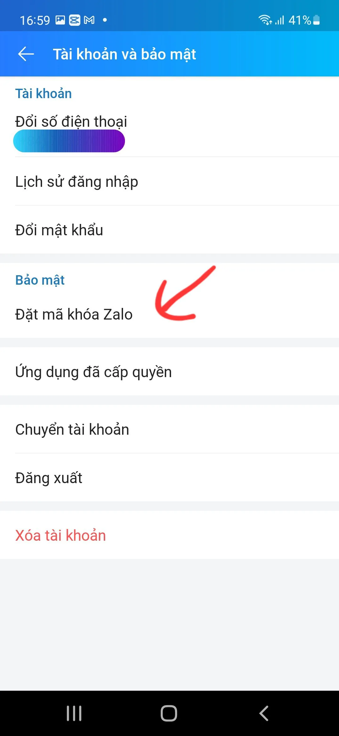 Hướng dẫn cách dùng vân tay hoặc Face ID để mở khoá ứng dụng Zalo