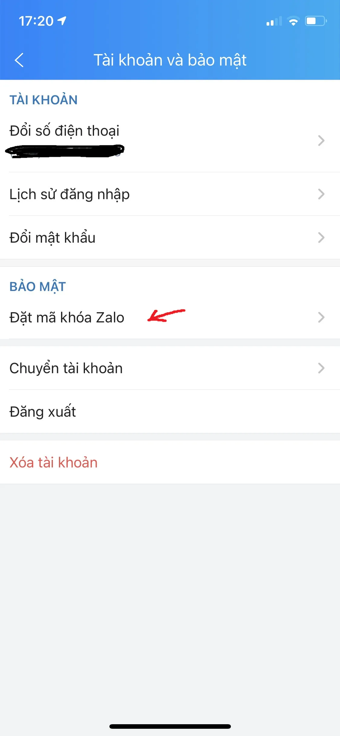 Hướng dẫn cách dùng vân tay hoặc Face ID để mở khoá ứng dụng Zalo