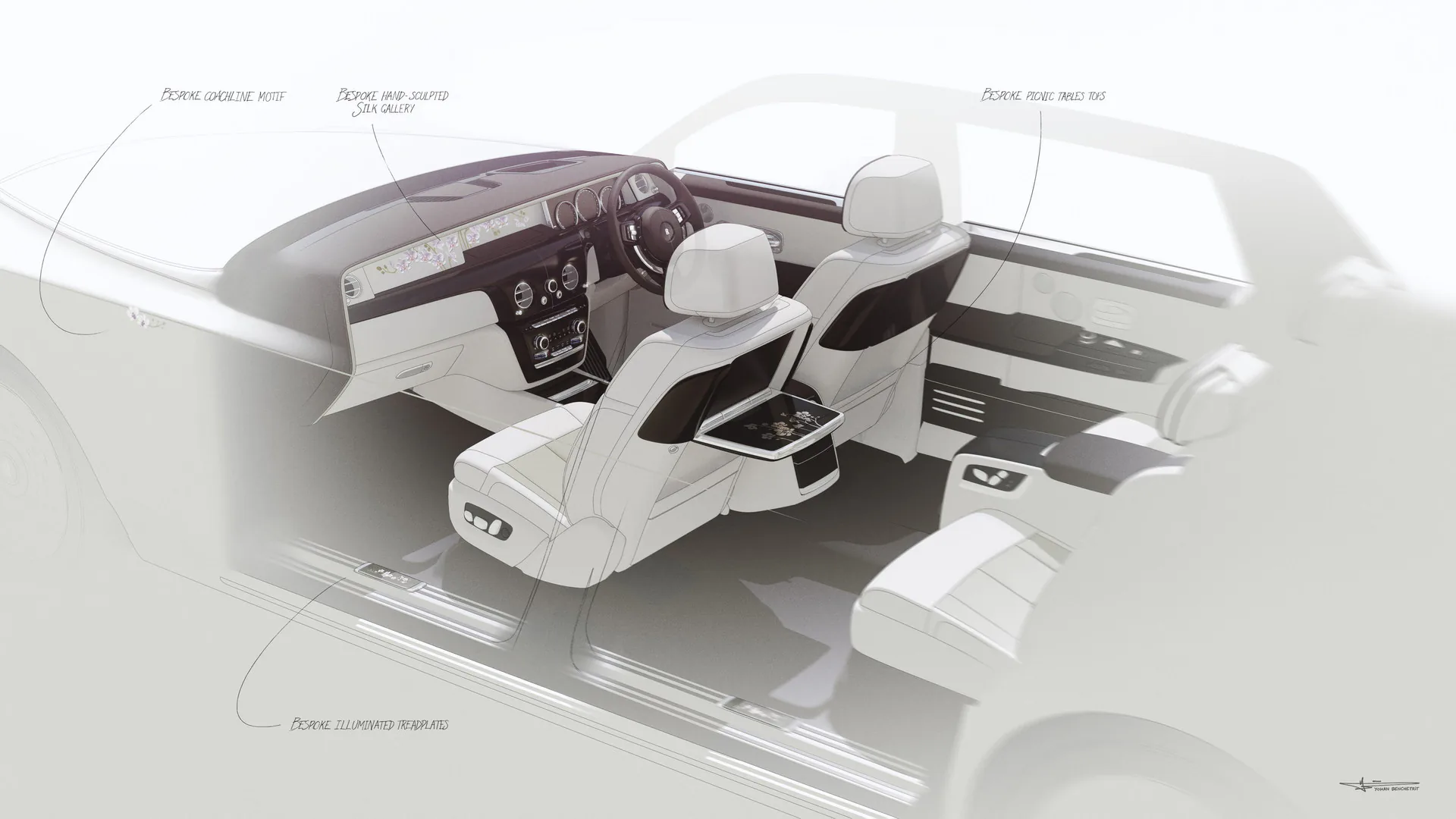 Roll-Royce ra mắt Phantom Orchid duy nhất cực độc đáo dành cho khách hàng
