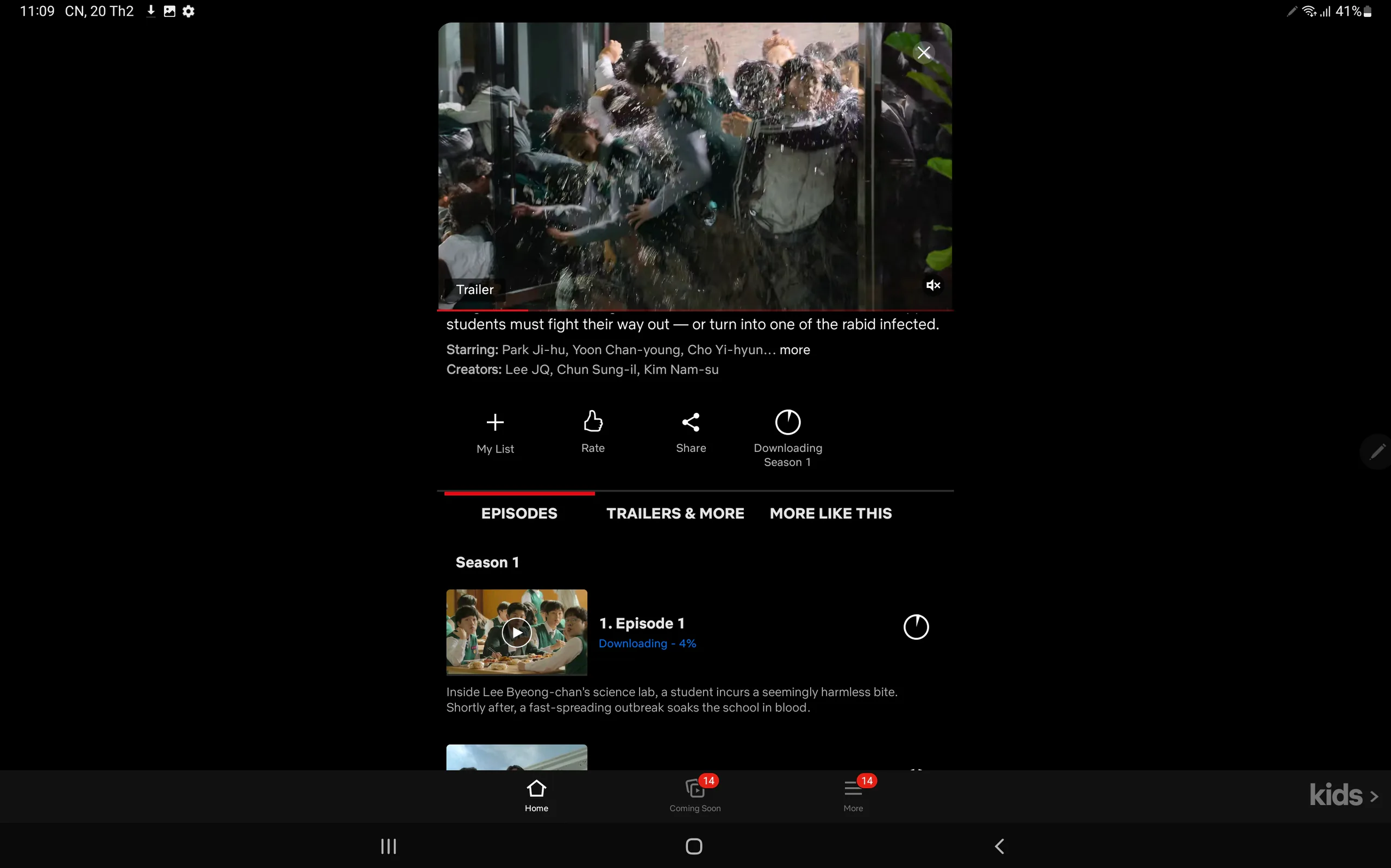 Hướng dẫn cách tải phim Netflix trên di động và máy tính