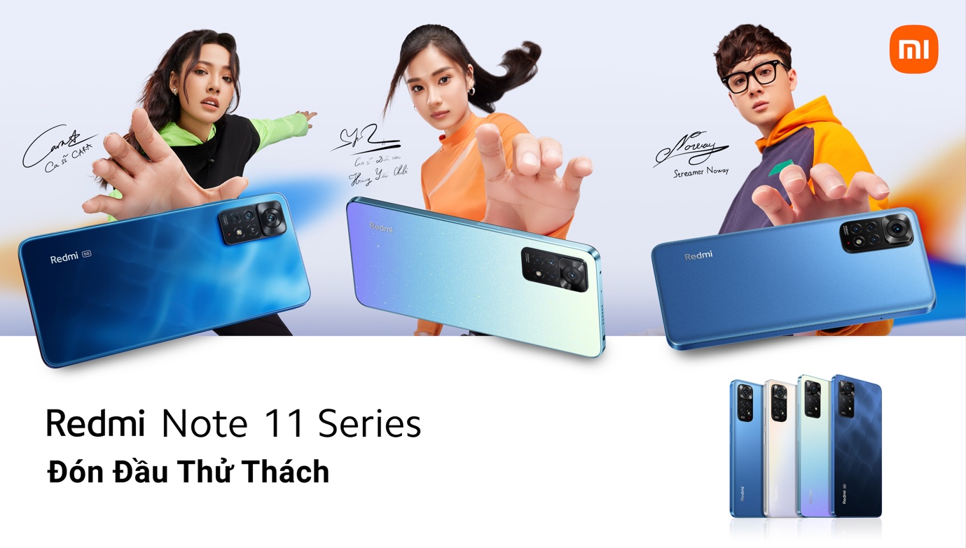 Xiaomi Việt Nam ra mắt Redmi Note 11 Series cùng biệt đội Đón đầu thử thách
