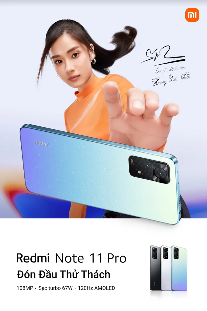 Xiaomi Việt Nam ra mắt Redmi Note 11 Series cùng biệt đội Đón đầu thử thách