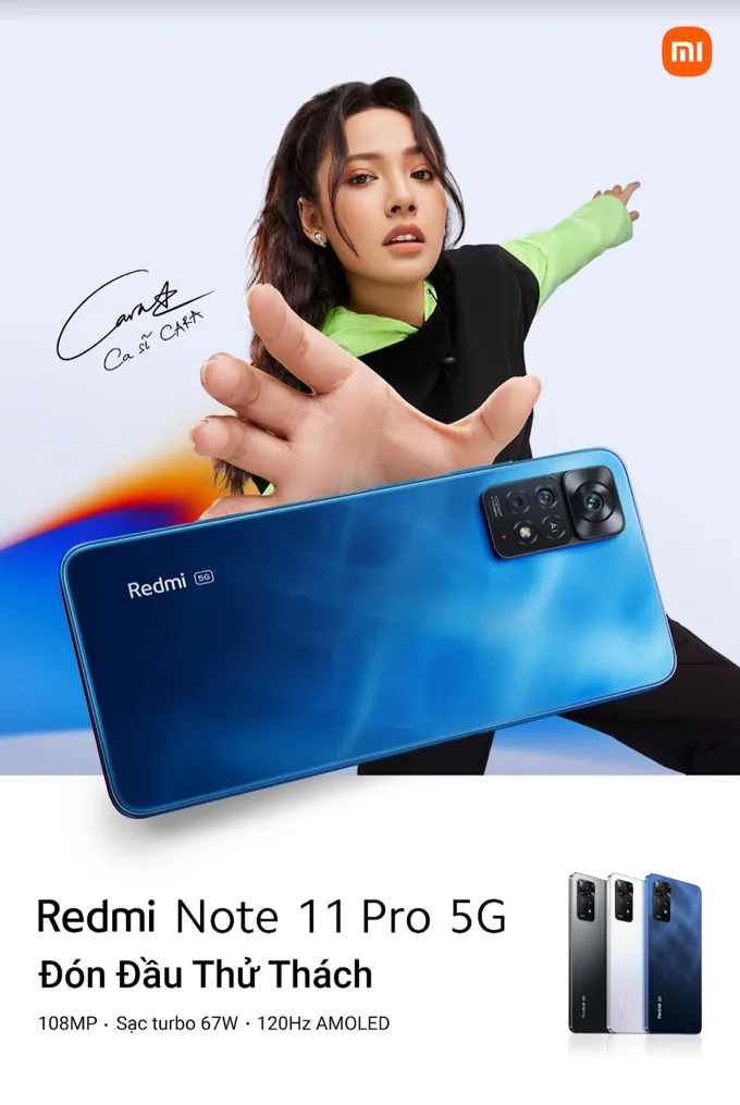Xiaomi Việt Nam ra mắt Redmi Note 11 Series cùng biệt đội Đón đầu thử thách