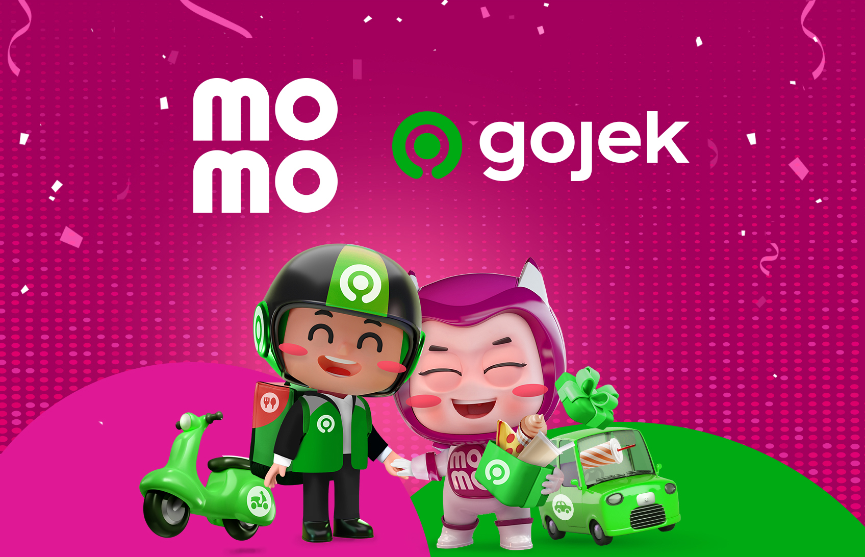 MoMo và Gojek công bố hợp tác chiến lược, tích hợp Ví MoMo trên ứng dụng Gojek