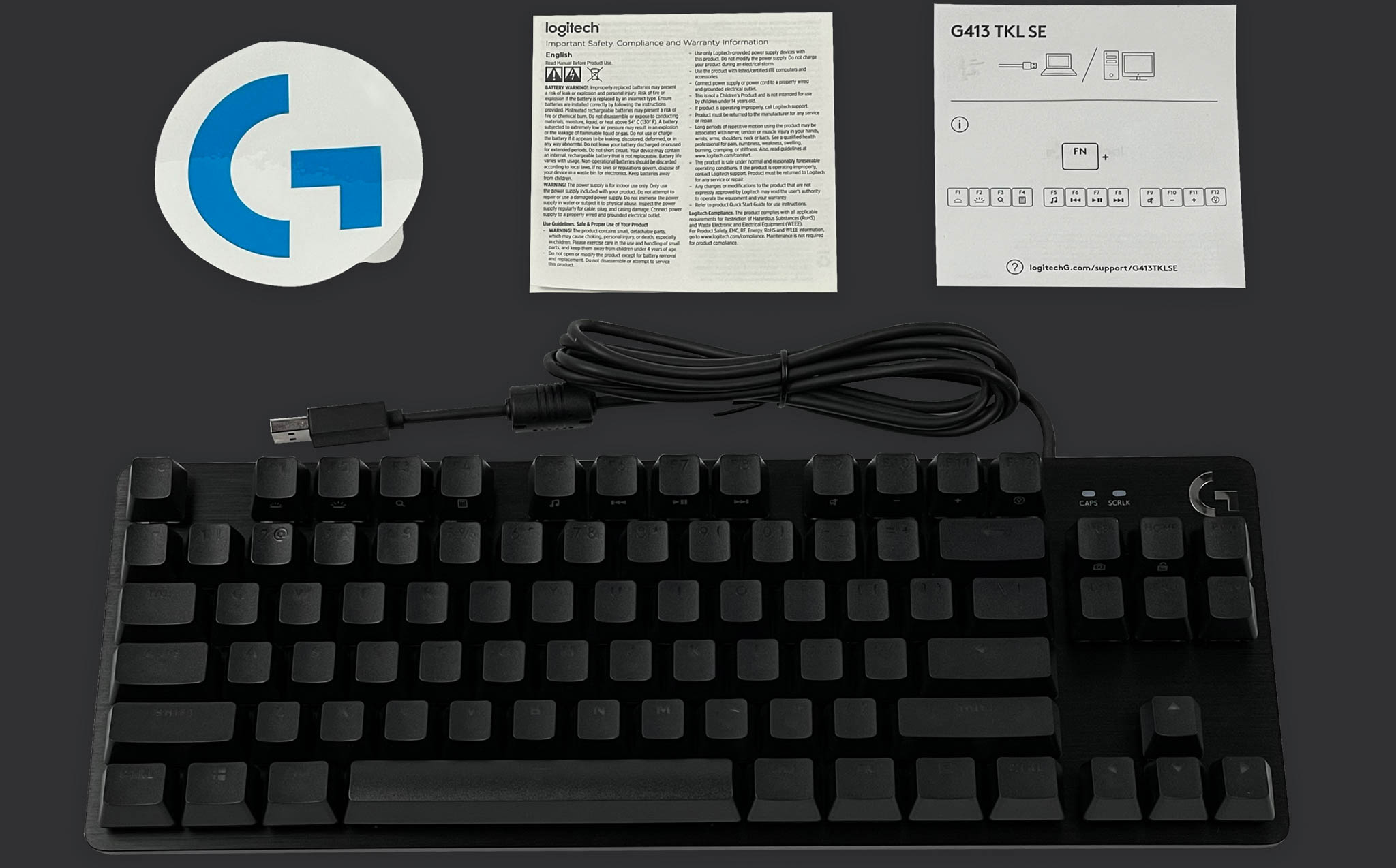 Năm Mới, Gear Mới - Logitech G giới thiệu Bàn phím cơ chơi game G413 SE full size và TKL