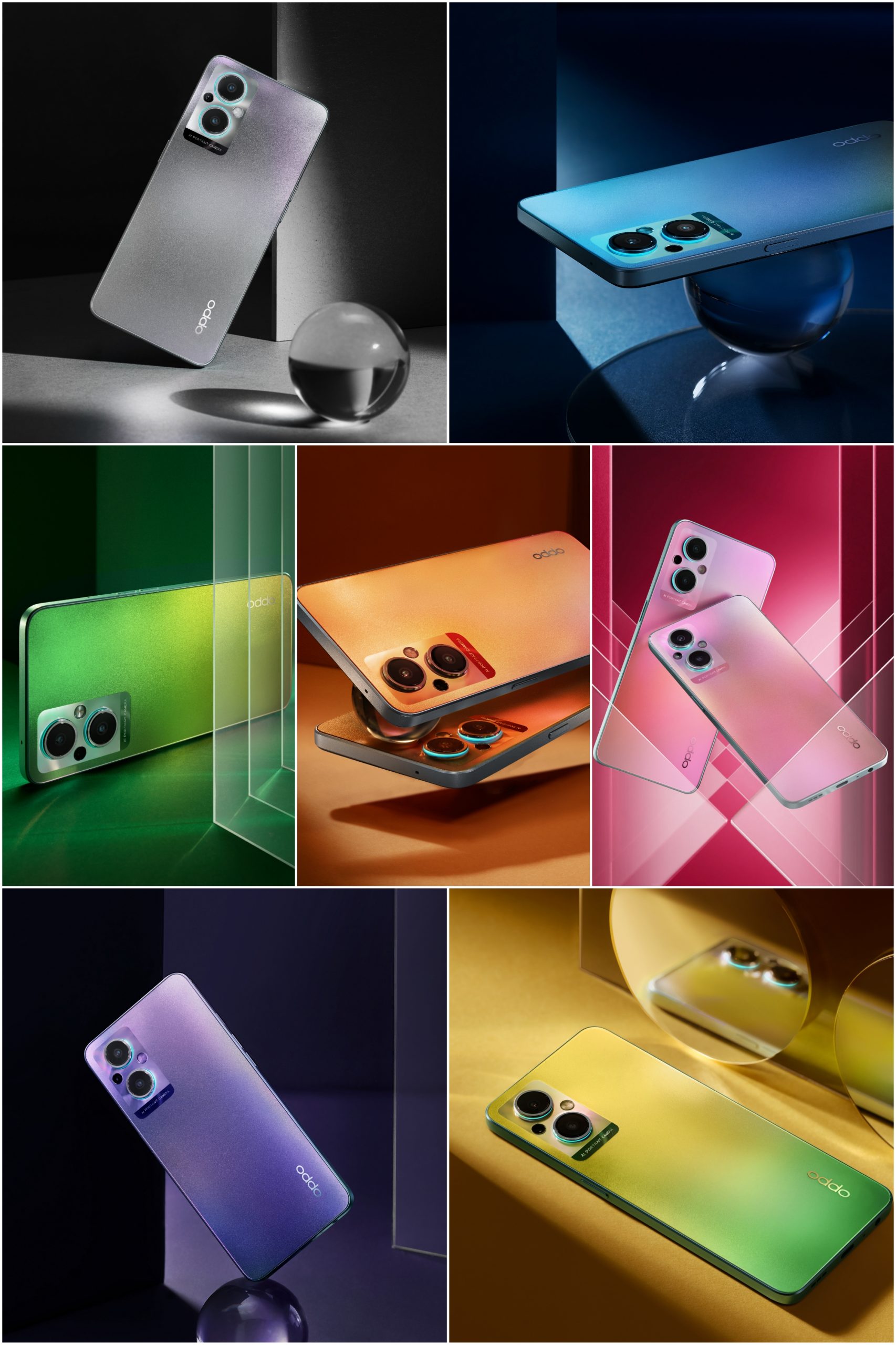 Soi loạt điểm nhấn mới trên OPPO Reno7 Series sắp ra mắt: Màu sắc mê hoặc, camera cụm sáng kép,...