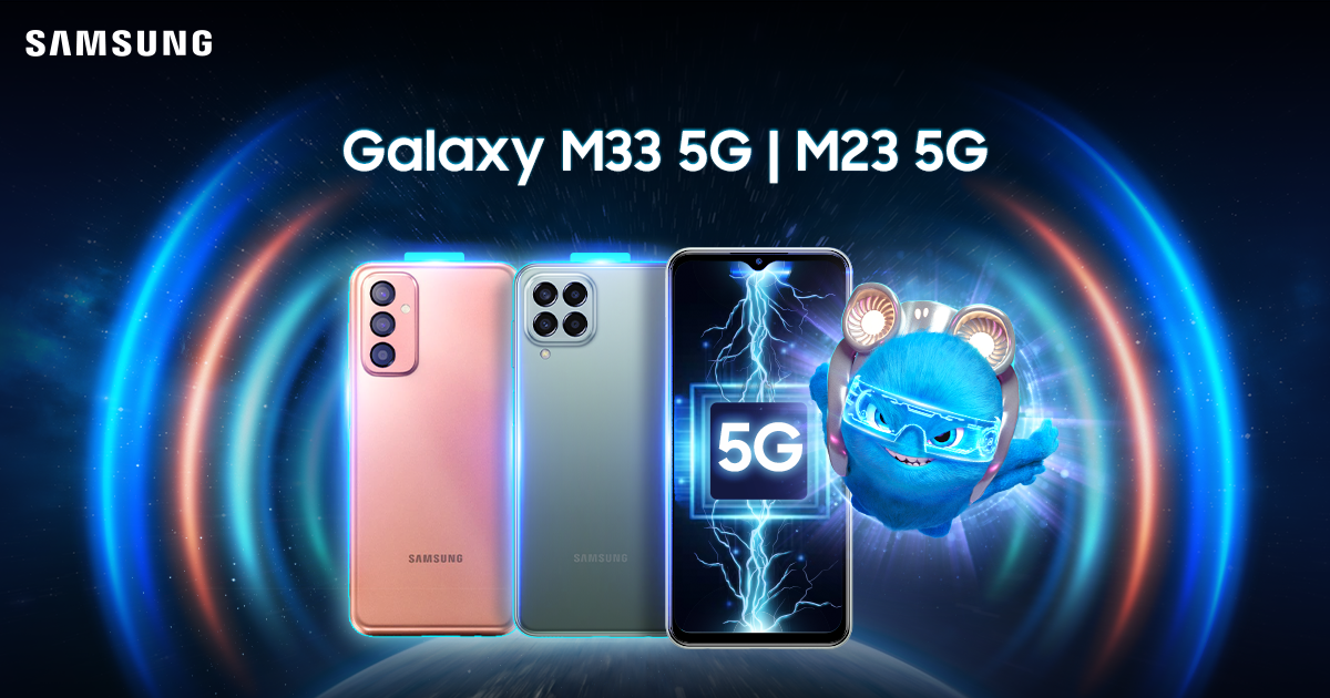 Samsung ra mắt Mãnh thú Galaxy M33 5G | M23 5G