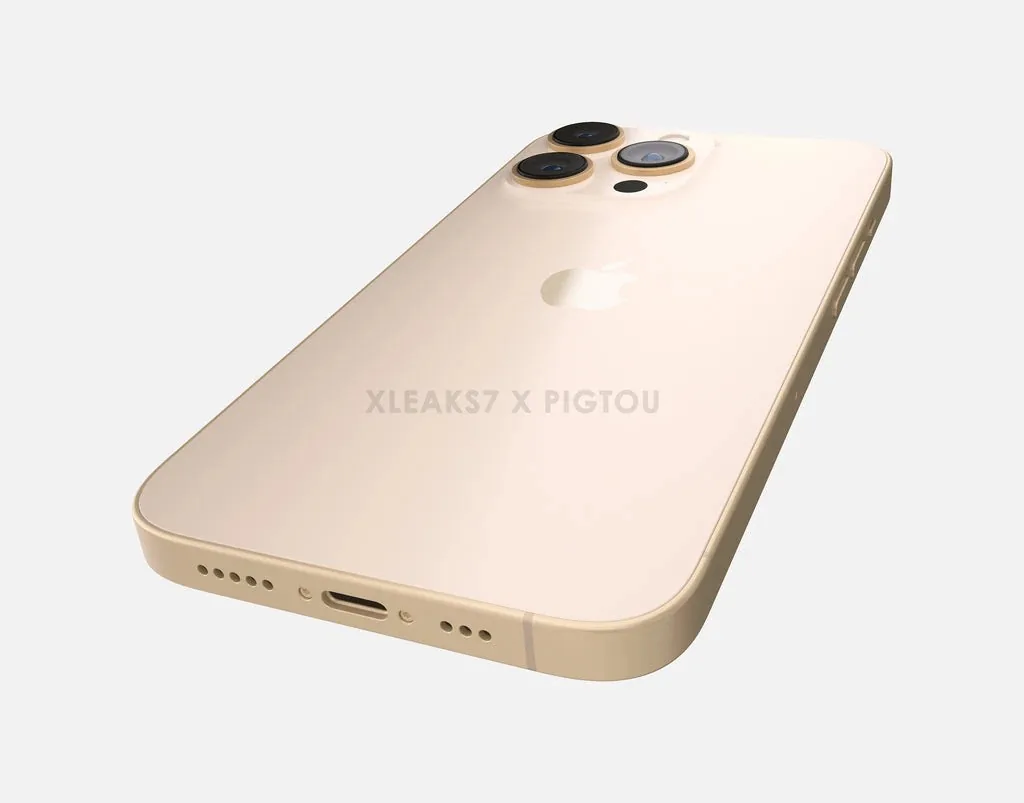 Lộ diện thiết kế iPhone 14 Pro với màu vàng sang trọng, lột xác hoàn toàn