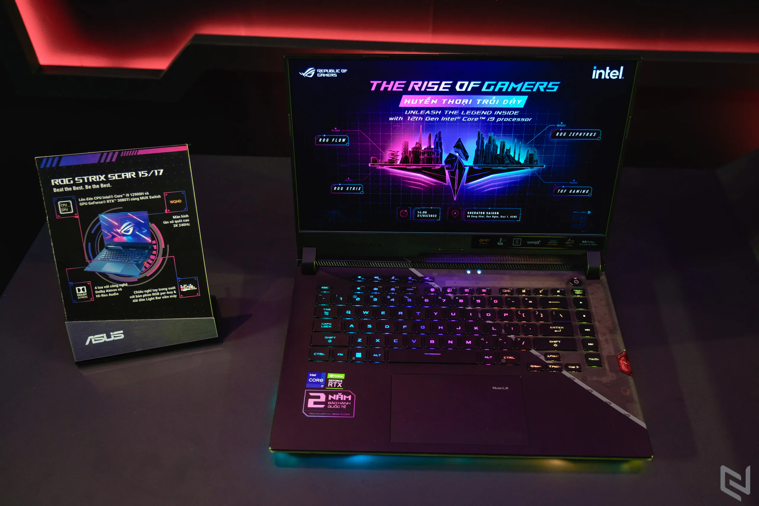 ASUS ROG khuấy đảo thị trường với loạt Laptop Gaming đình đám sử dụng CPU Intel Core thế hệ 12