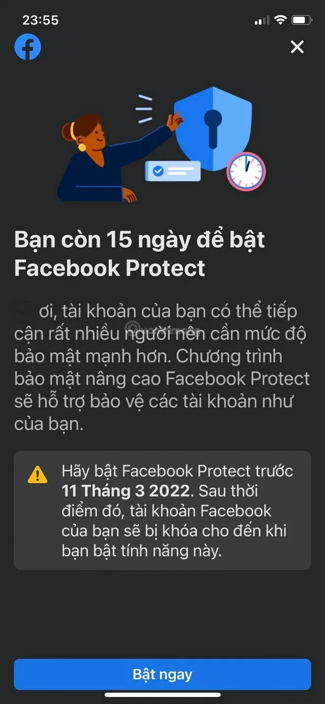 Bạn nên bật ngay tính năng này trên Facebook để không bị khóa tài khoản