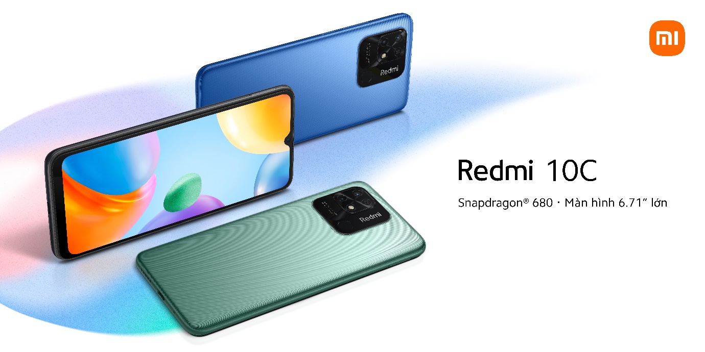 Chính thức ra mắt Redmi 10C cùng bộ vi xử lí Snapdragon 680