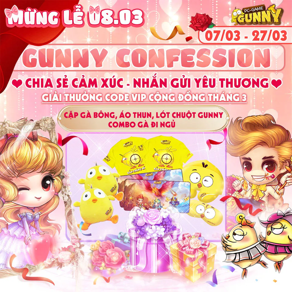 Gunny PC mở sân chơi “confession” cho game thủ