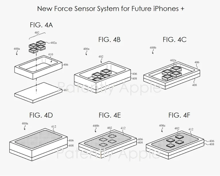 Bằng sáng chế của Apple tiết lộ cảm biến lực cho Apple Watch, MacBook và iPhone