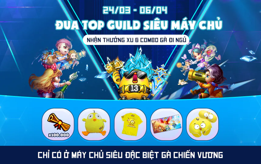 Gà Chiến Vương - Siêu máy chủ đặc biệt khiến cả xứ Gà đứng ngồi không yên vì quà tặng quá chất lượng