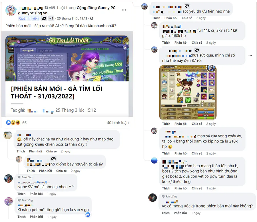 Gunny PC đang mở thử nghiệm phiên bản mới