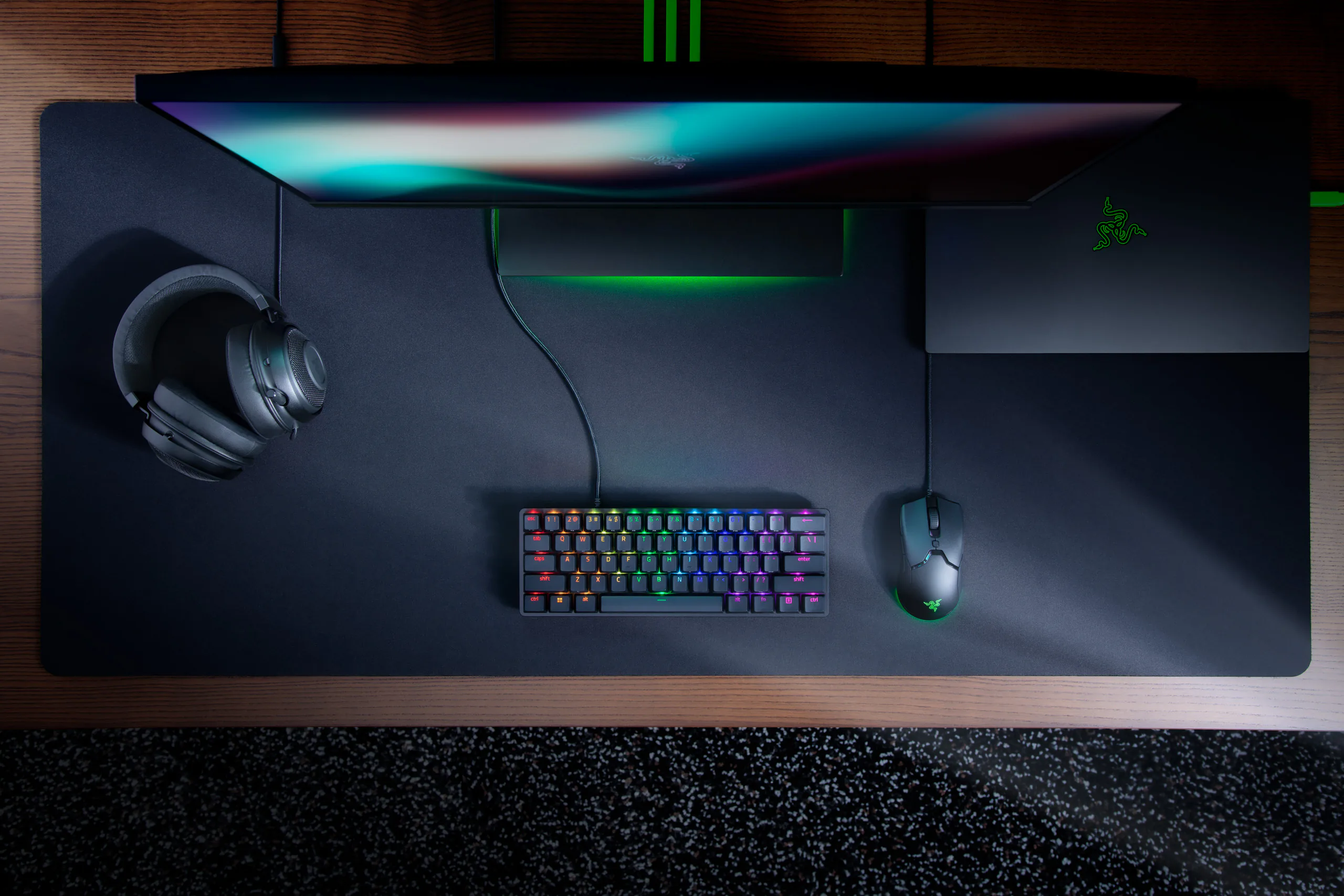 Razer đưa switch analog lên dòng bàn phím cơ nhỏ gọn Razer Huntsman Mini Analog