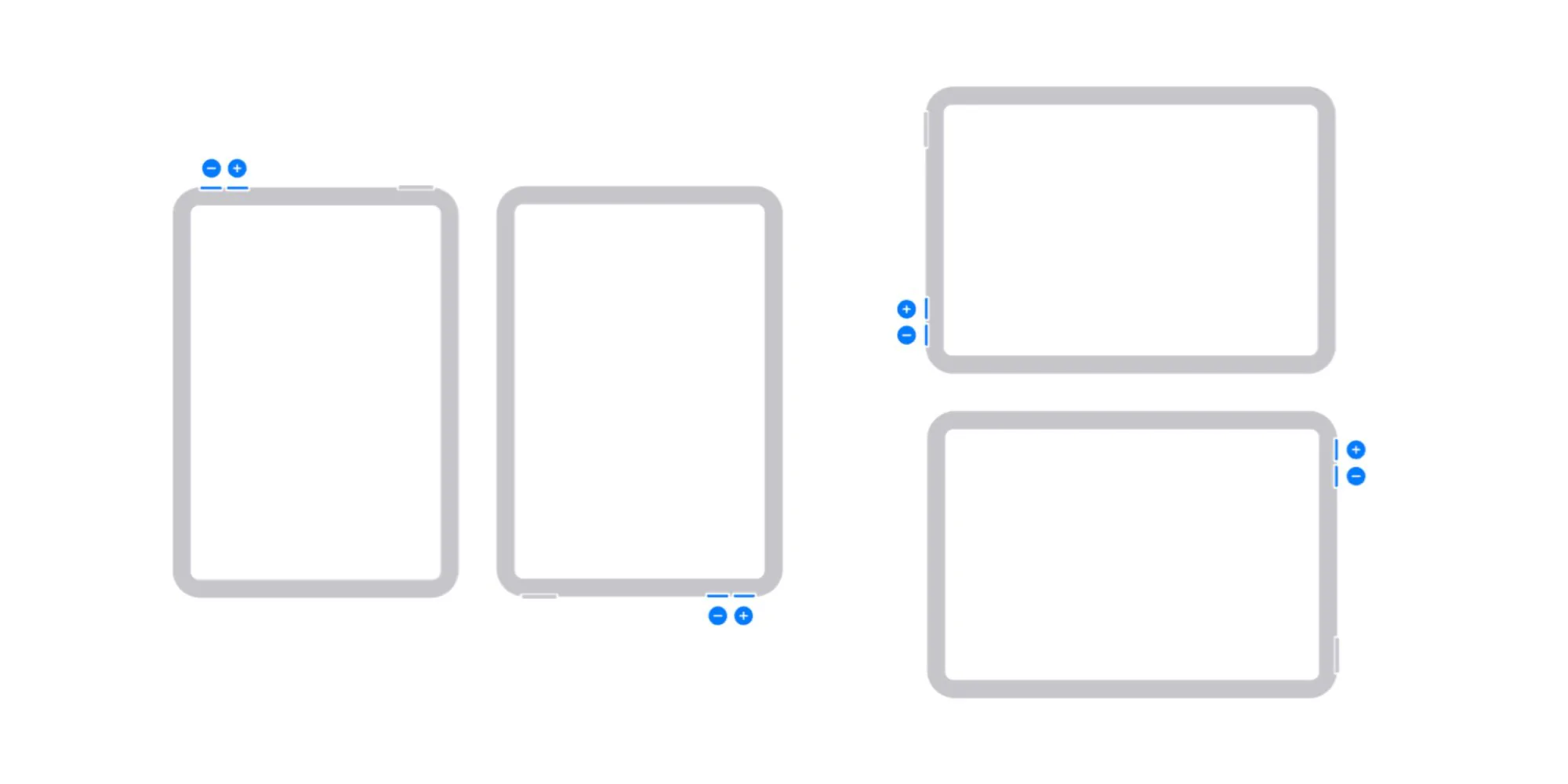 iPadOS giờ sẽ cho phép thay đổi vị trí nút tăng giảm âm lượng theo chiều màn hình