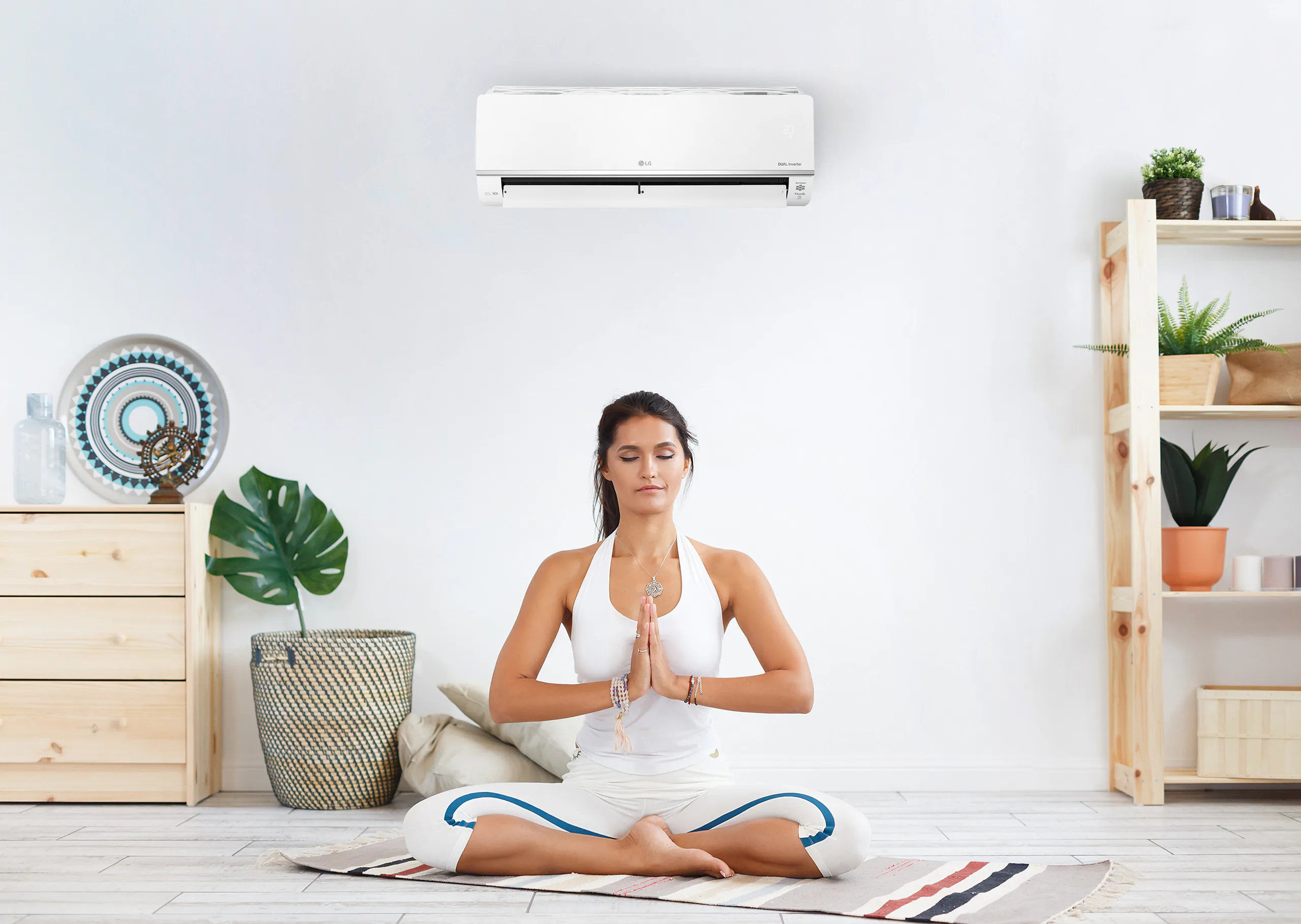 LG giới thiệu máy điều hoà lọc khí cao cấp LG DUALCOOL 2022