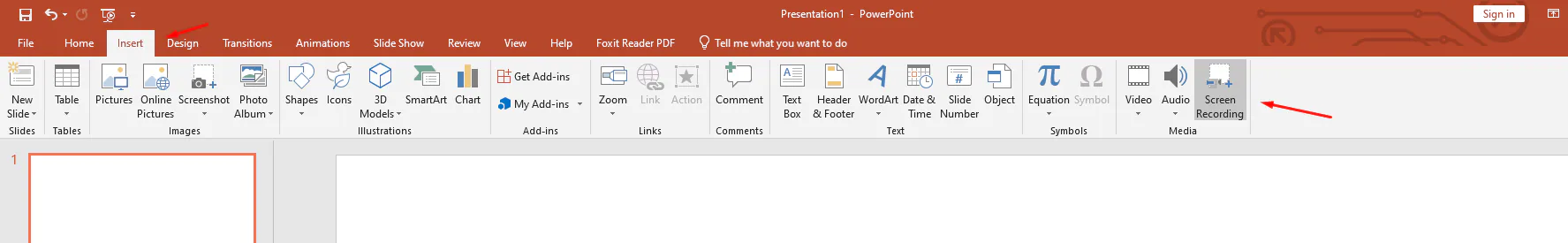 Hướng dẫn cách dùng Powerpoint để quay và chụp màn hình máy tính