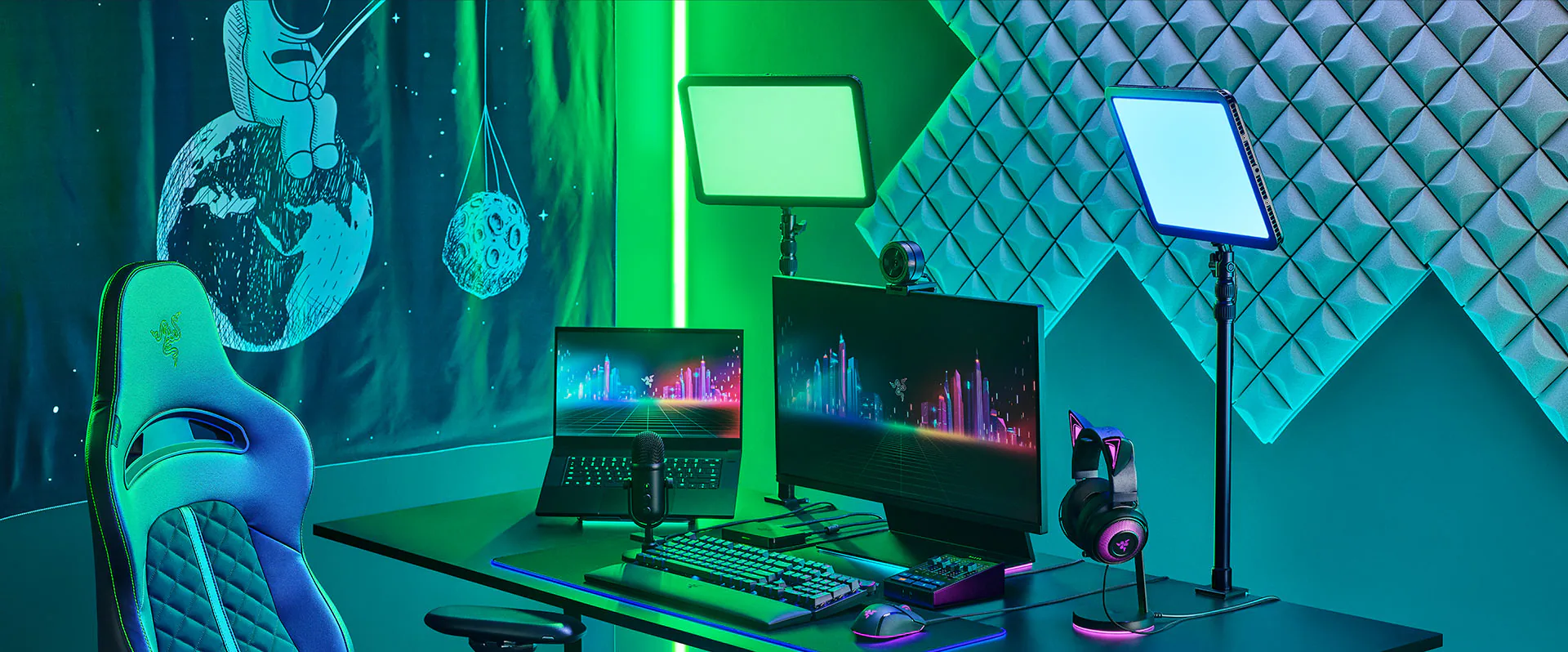 Razer ra mắt loạt phụ kiện streaming đem đến hình ảnh và âm thanh chất lượng hơn cho người dùng