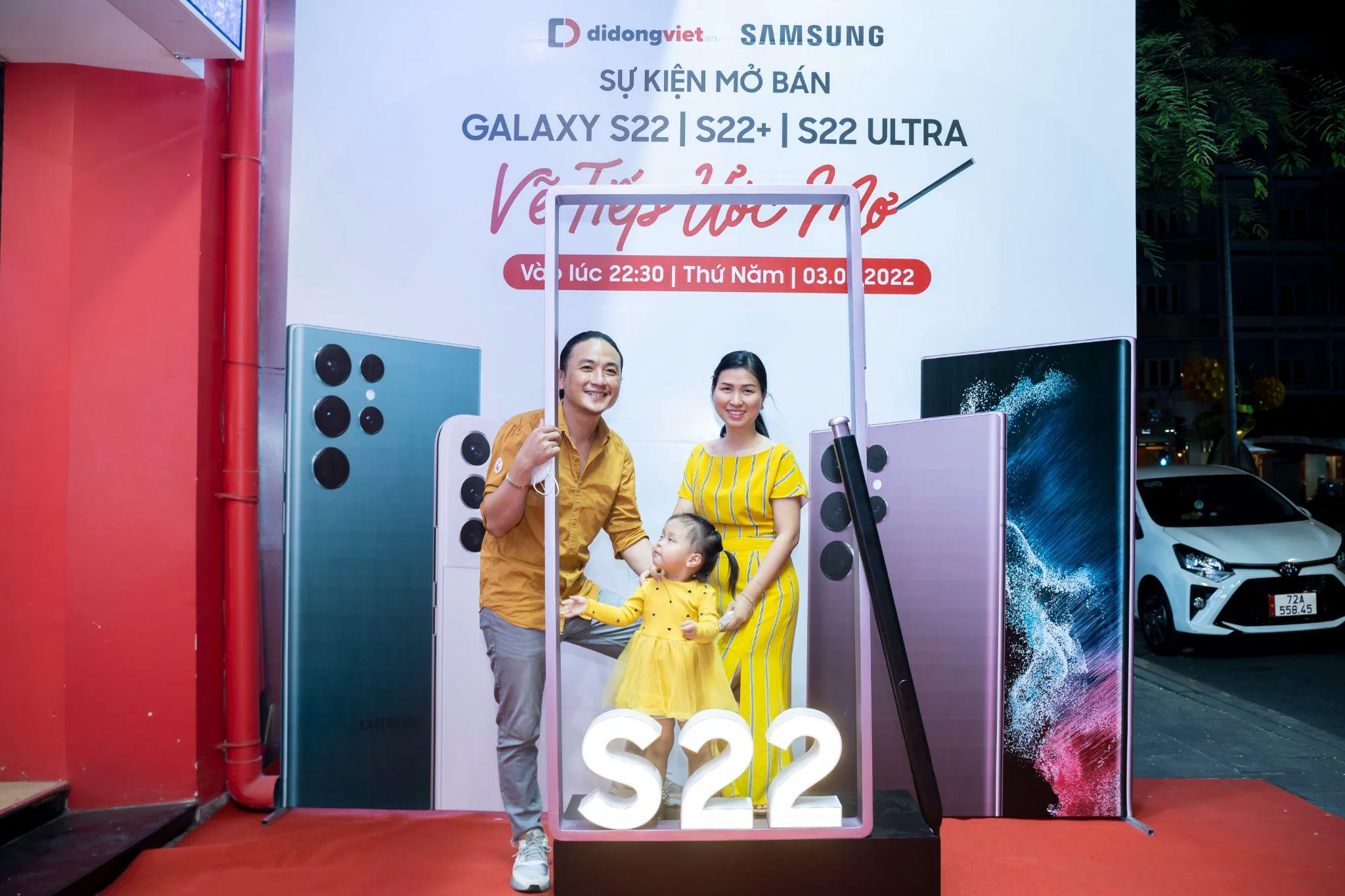 Di Động Việt tổ chức sự kiện “Vẽ Tiếp Ước Mơ”, trải nghiệm và mở bán sớm Samsung Galaxy S22 series