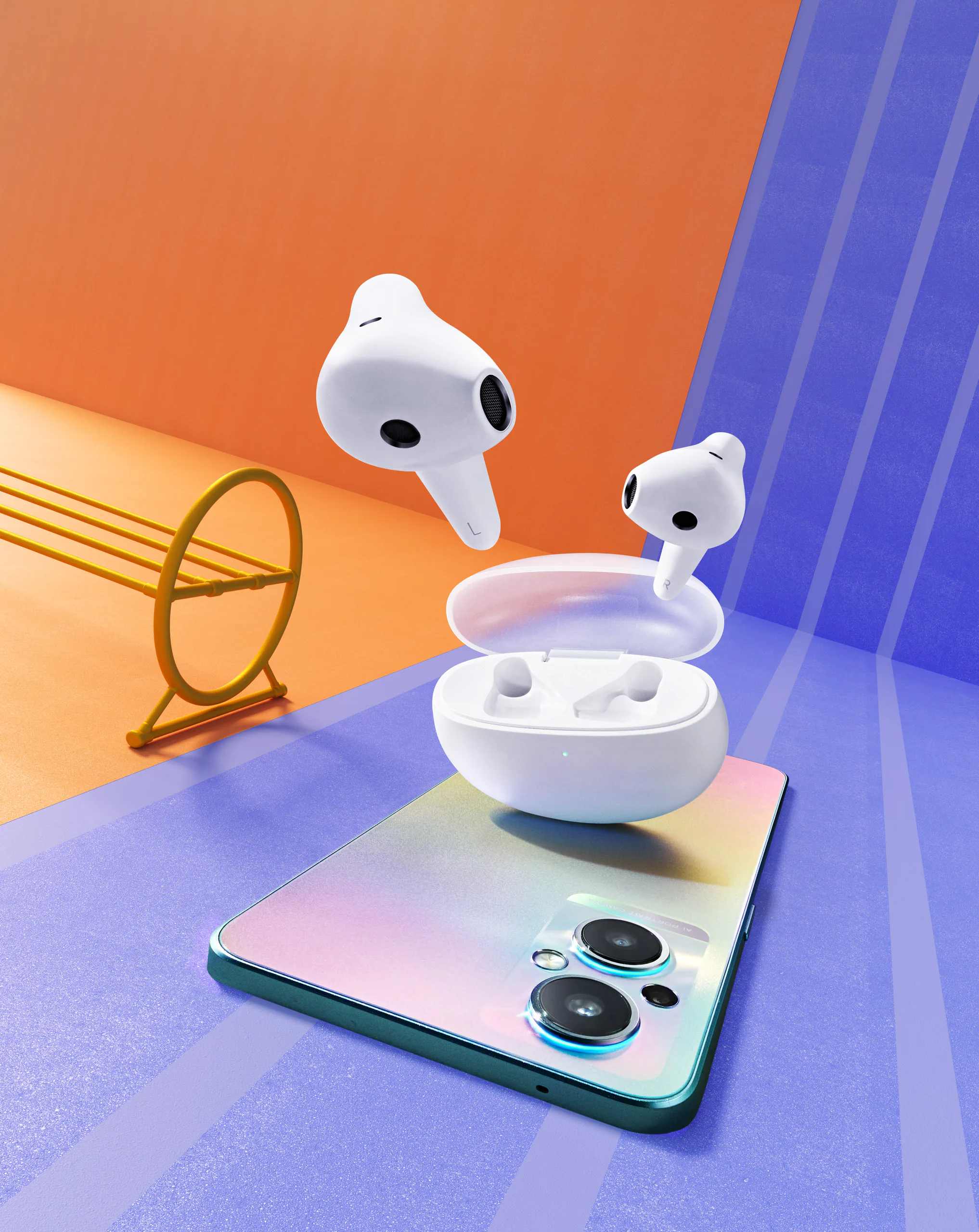 OPPO bật mở trải nghiệm không giới hạn cho người dùng với tai nghe Enco Air2 và đồng hồ Watch Free
