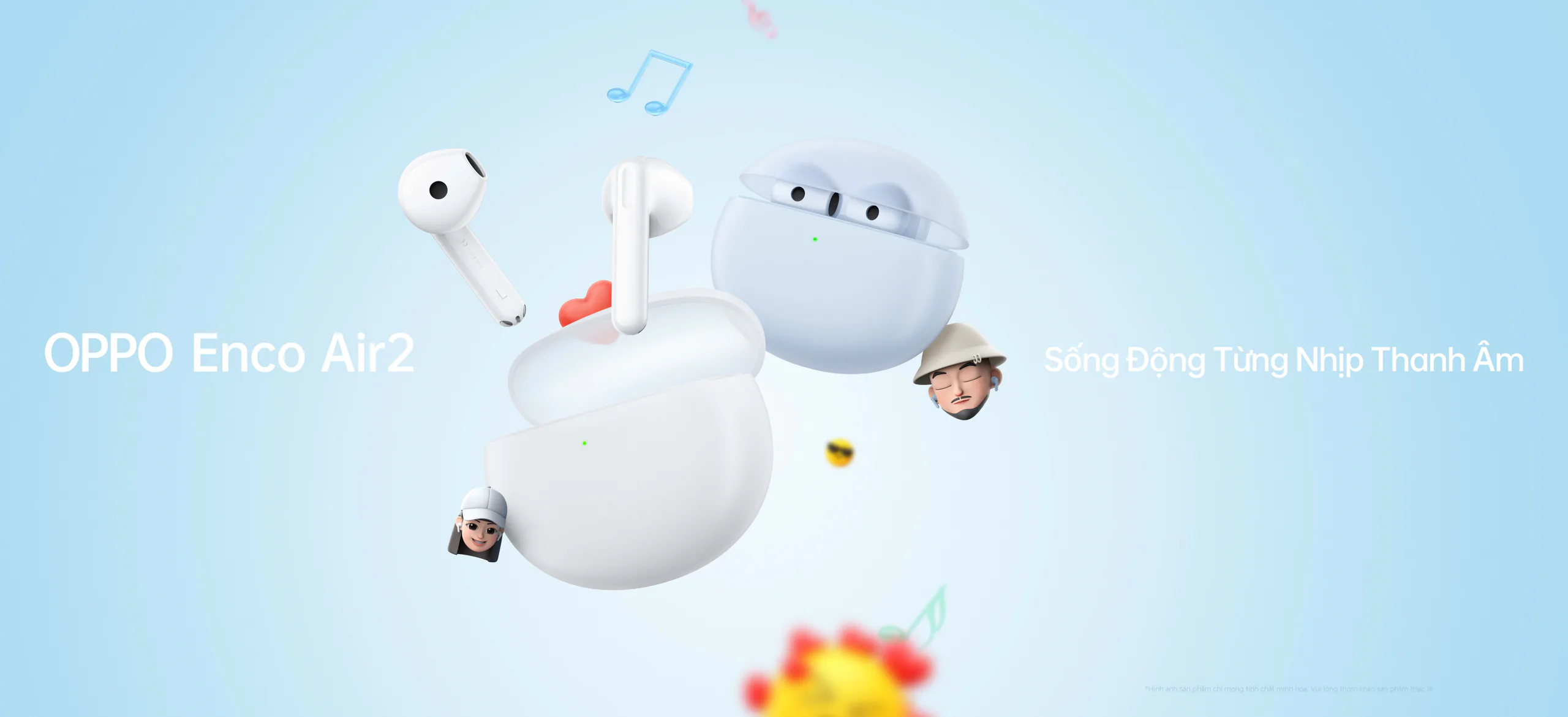 OPPO bật mở trải nghiệm không giới hạn cho người dùng với tai nghe Enco Air2 và đồng hồ Watch Free