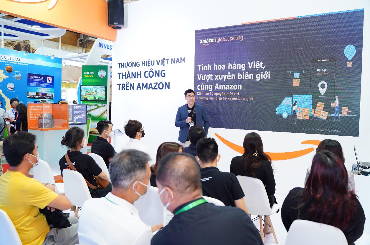 Amazon tham gia VIETNAM EXPO 2022, khuyến khích doanh nghiệp Việt làm chủ thương mại điện tử xuyên biên giới