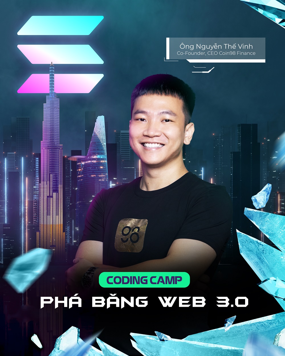 Công bố cuộc thi lập trình “Coding Camp - Phá băng Web 3.0 với Solana"