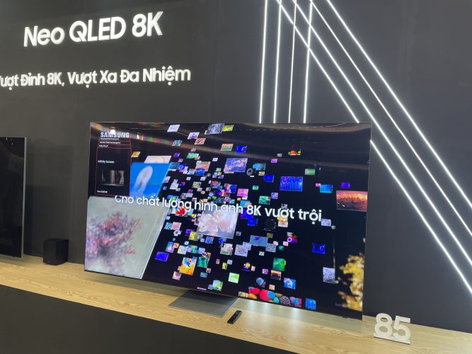 Trải nghiệm TV Samsung 2022 đầu tiên Việt Nam tại Diễn đàn VD Media Forum