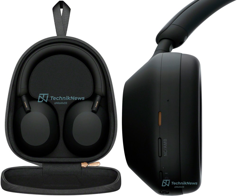Lộ diện thiết kế hiện đại và thanh mảnh hơn của tai nghe headphone flagship mới Sony WH-1000XM5