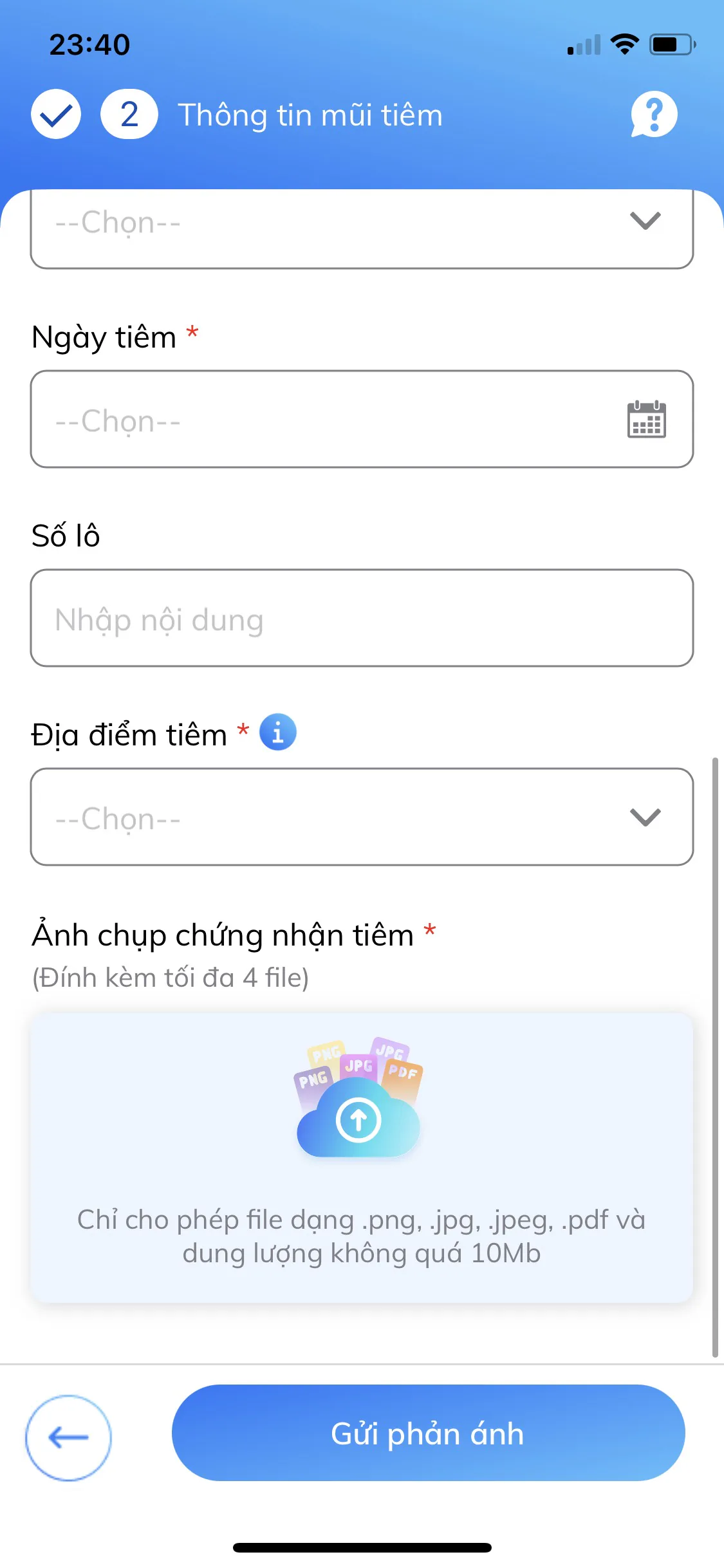 Hướng dẫn cập nhật mũi tiêm vaccine COVID-19 nếu bạn đã tiêm rồi mà vẫn chưa hiển thị