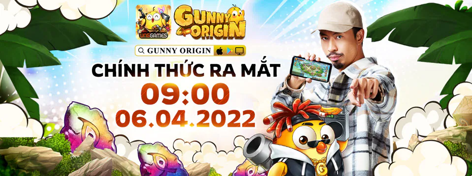 Gunny Origin chính thức ra mắt vào sáng nay 6/4, game thủ cùng Đen Vâu “sống lại cảm giác Gà”