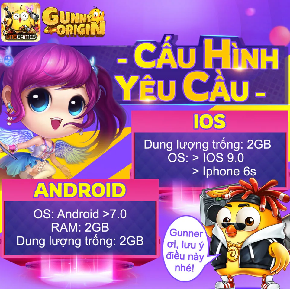 Gunny Origin chính thức ra mắt vào sáng nay 6/4, game thủ cùng Đen Vâu “sống lại cảm giác Gà”