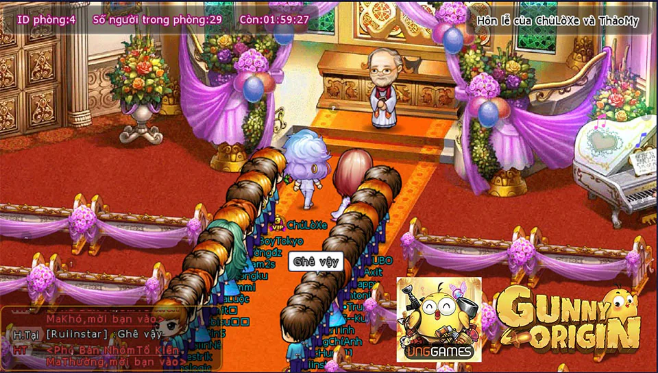 Kết hôn trong Gunny Origin có gì thú vị mà game thủ đua nhau khoe?