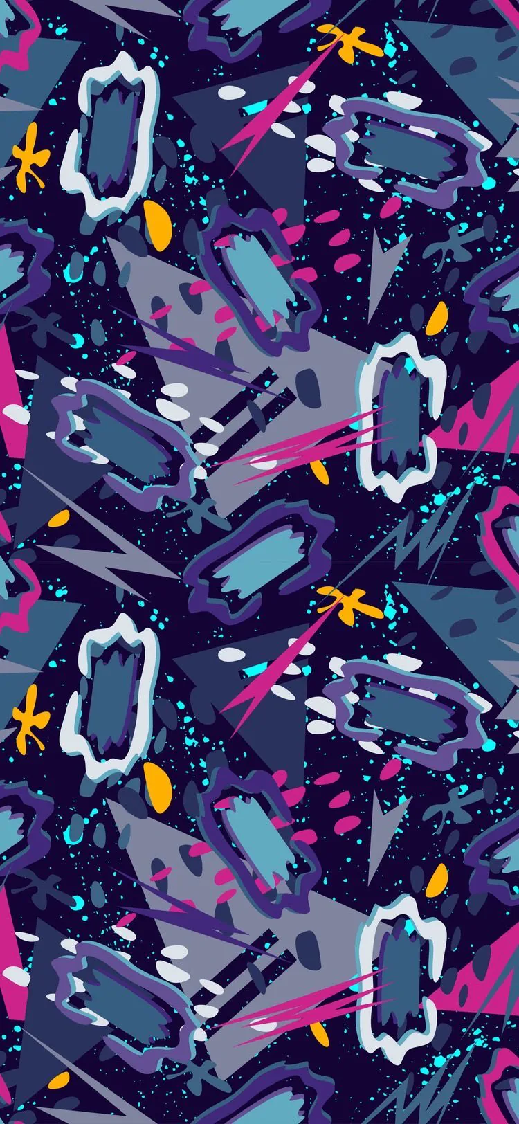 Hình nền iPhone đơn giản chủ đề Graffiti đẹp mắt và sáng tạo
