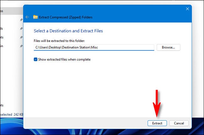Hướng dẫn cách nén và giải nén file trên Windows 11