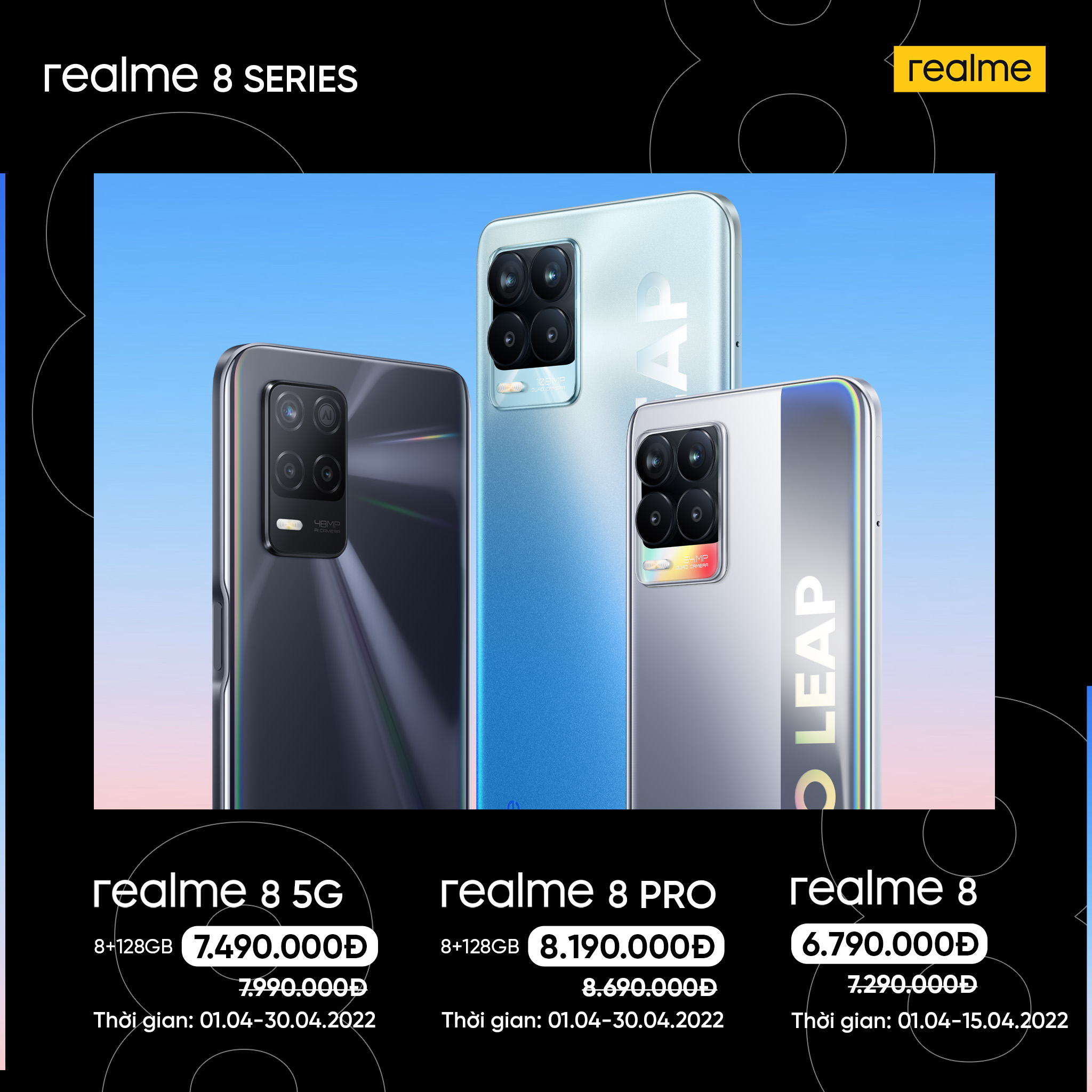 Khởi động kỳ nghỉ đầy sôi động, realme tung siêu deal giảm giá cho loạt smartphone, có cả realme 9 Pro+