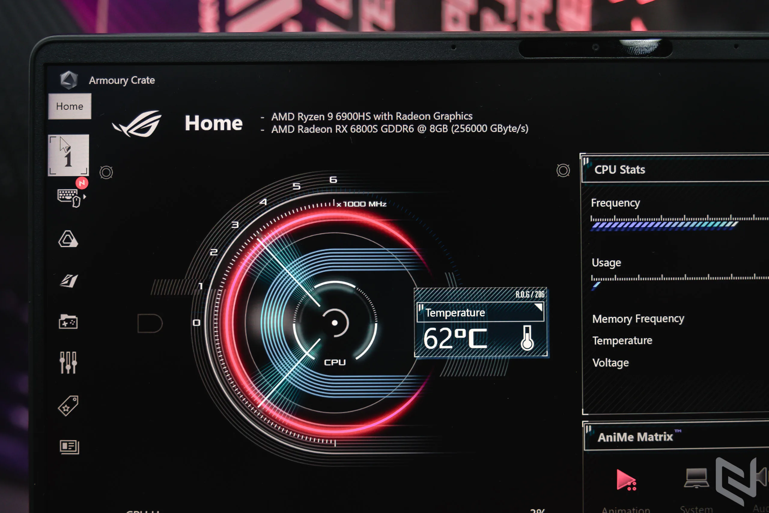 Trên tay ROG Zephyrus G14 2022: Nâng cấp AniMe Matrix, ROG Nebula Display, Mux Switch,...