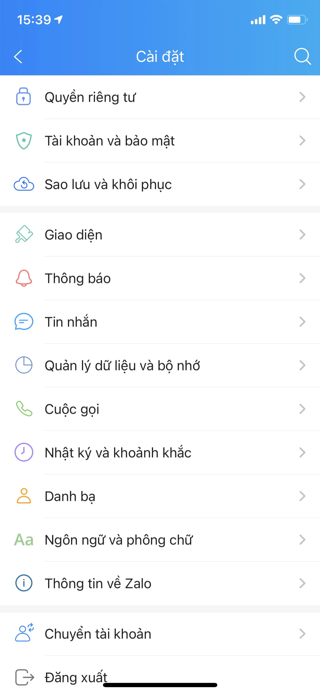 Hướng dẫn cách tắt "đã xem" trong mục tin nhắn trên Zalo