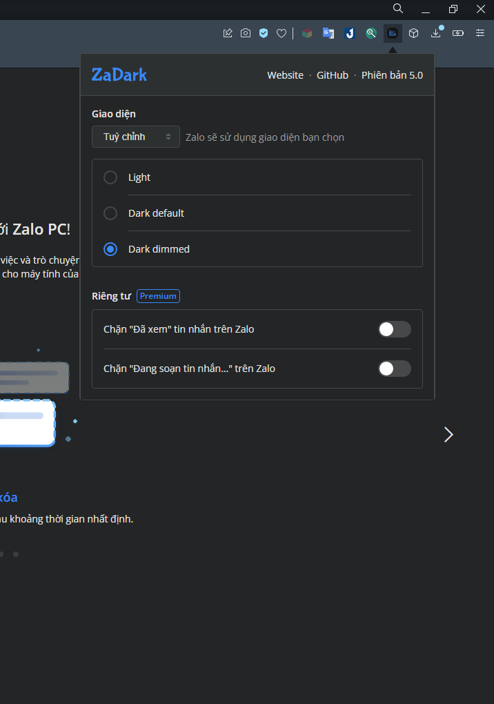 Thủ thuật cách tắt mục đang soạn tin nhắn trên ứng dụng Zalo