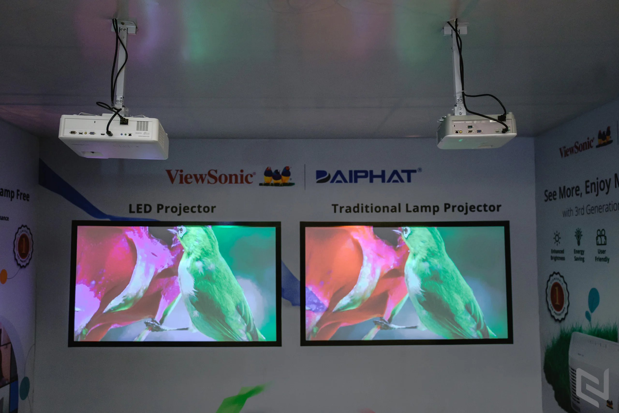 ViewSonic ra mắt dòng sản phẩm máy chiếu LED LS500 Series